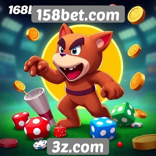 Variados jogos disponíveis em 158bet.com